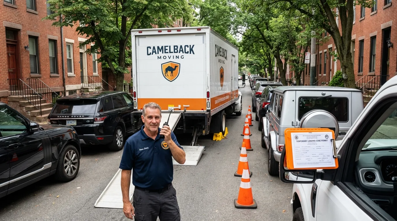 City street loading permit setup in Fort Montgomery, NY