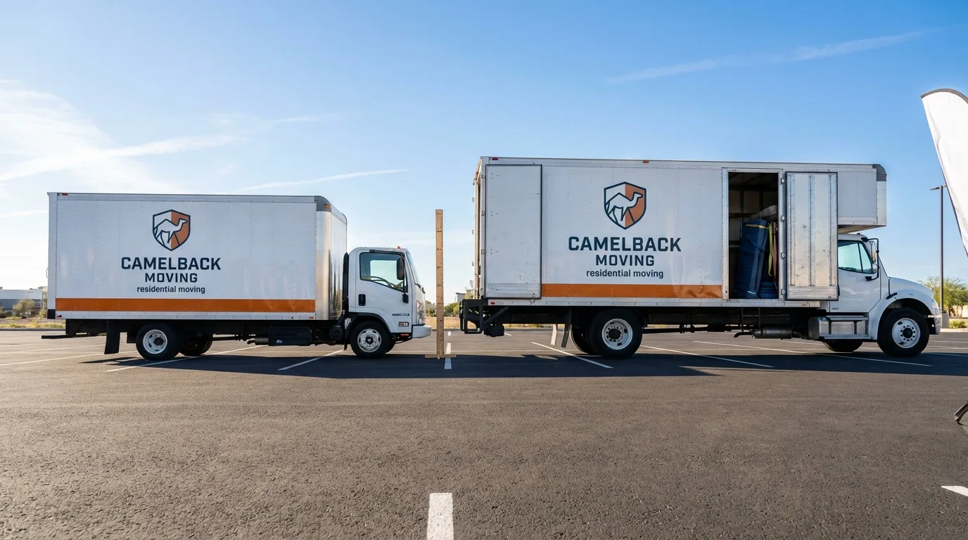 Moving truck size capacity guide in Fort Montgomery